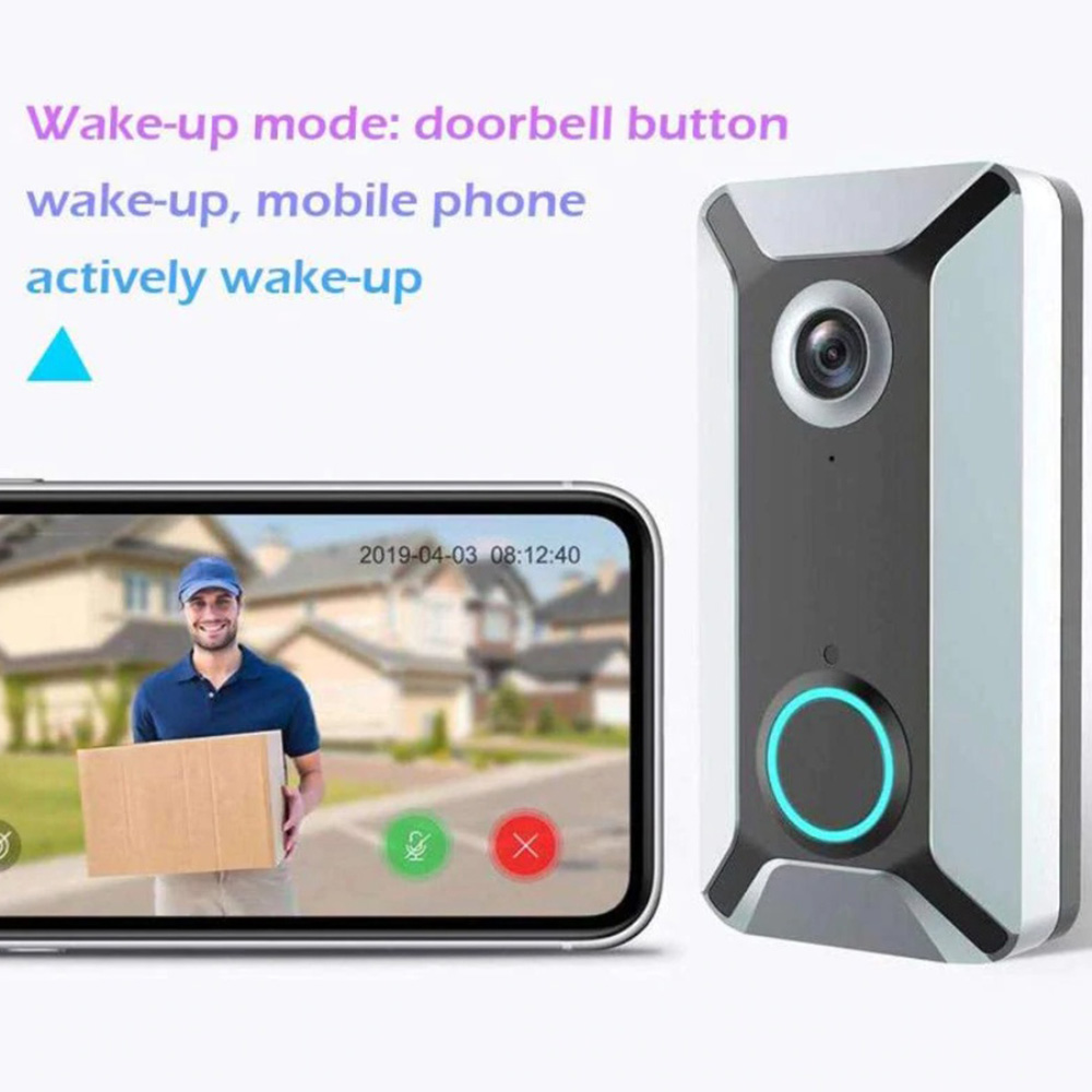Έξυπνο Αδιάβροχο Κουδούνι Πόρτας WiFi Video 720P Video Camera